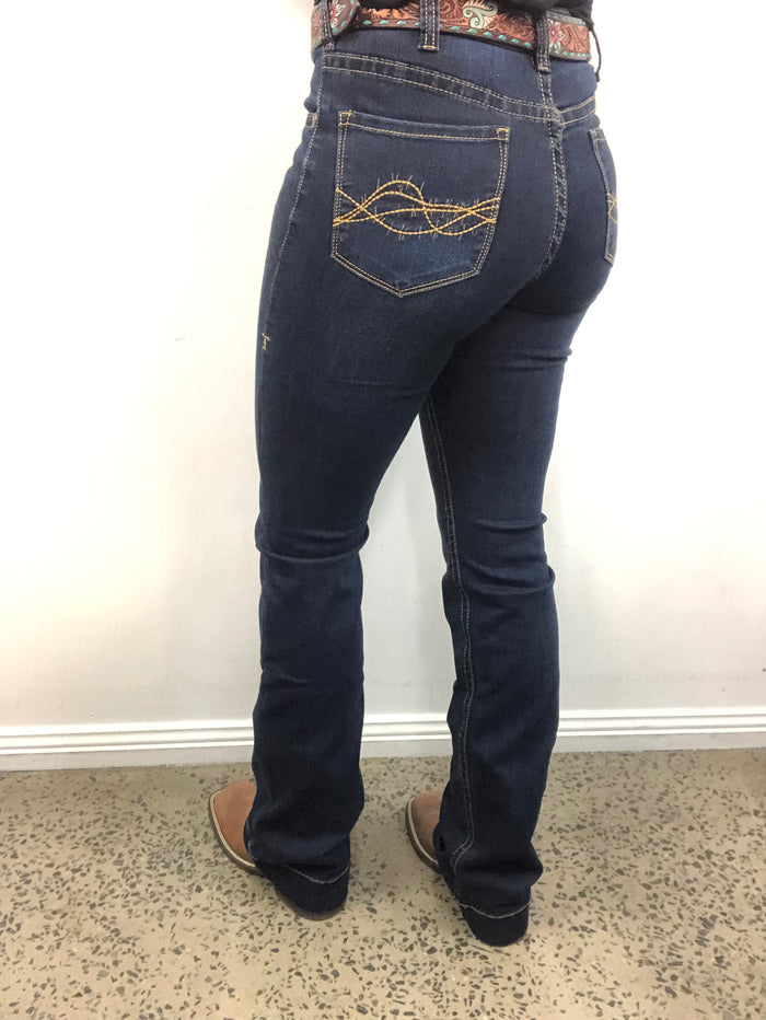 Cowgirl Tuff Jeans - Indigo Classic