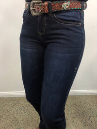 Cowgirl Tuff Jeans - Indigo Classic