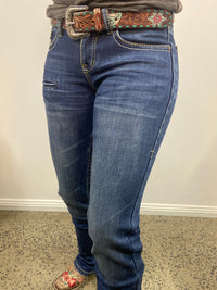 Cowgirl Tuff Jeans - DFMI Medium Flannel