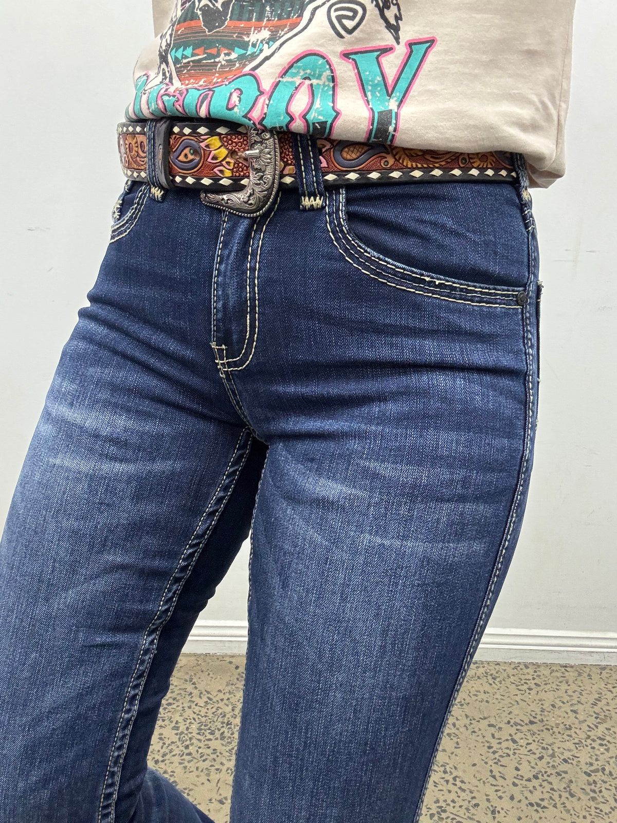 Cowgirl Tuff Jeans - Next Level Trouser
