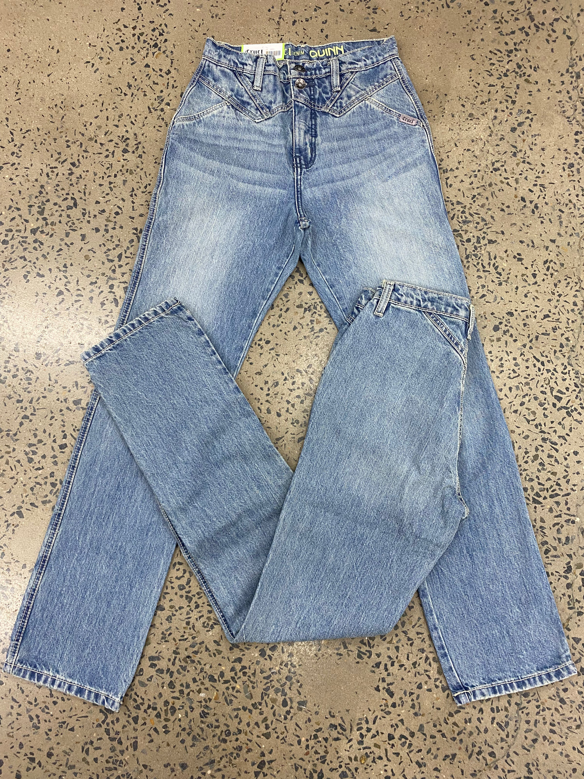 Cruel Girl Jeans - Quinn Light Stone Bareback (CB74654001)