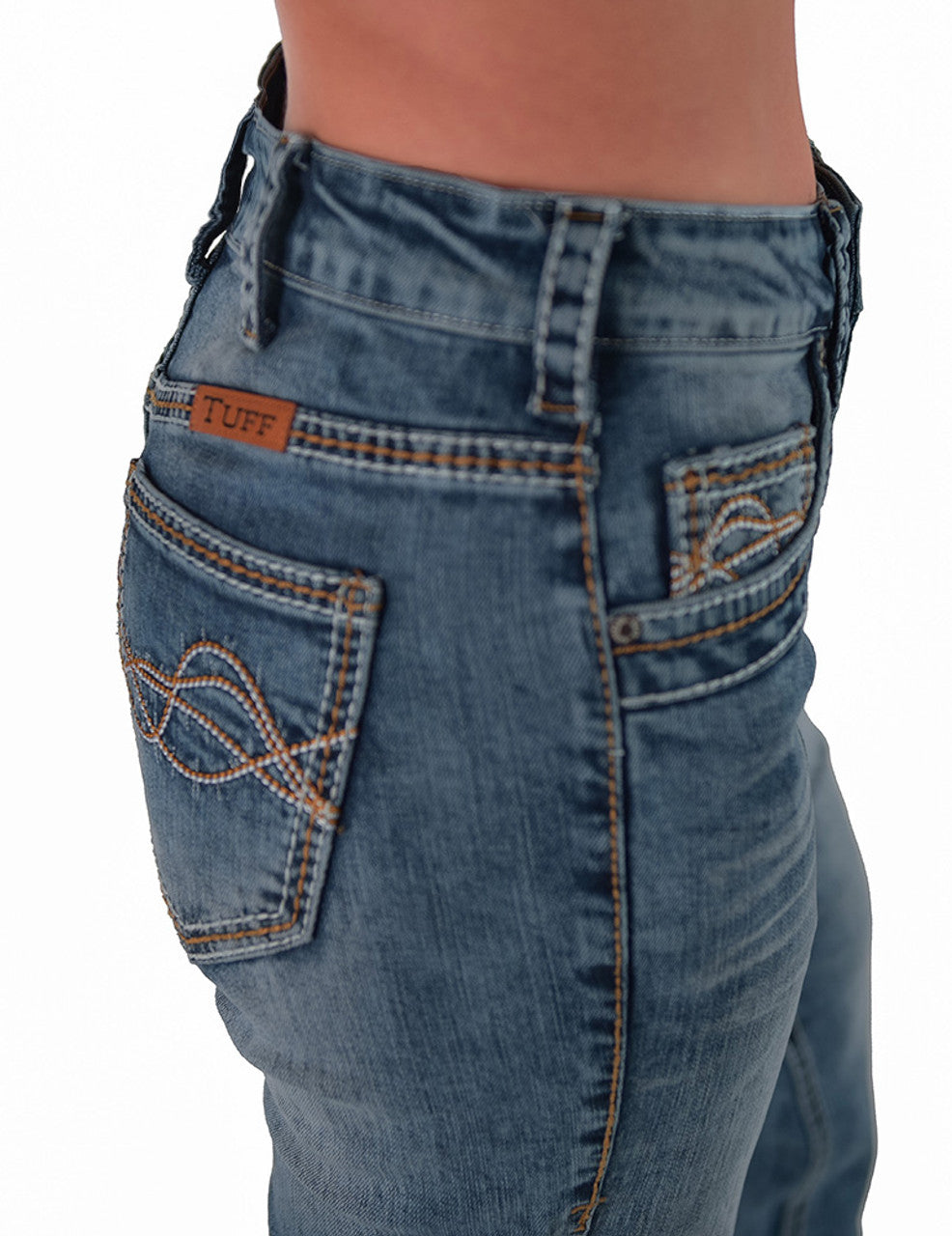 Cowgirl Tuff Jeans - DFMI Faded