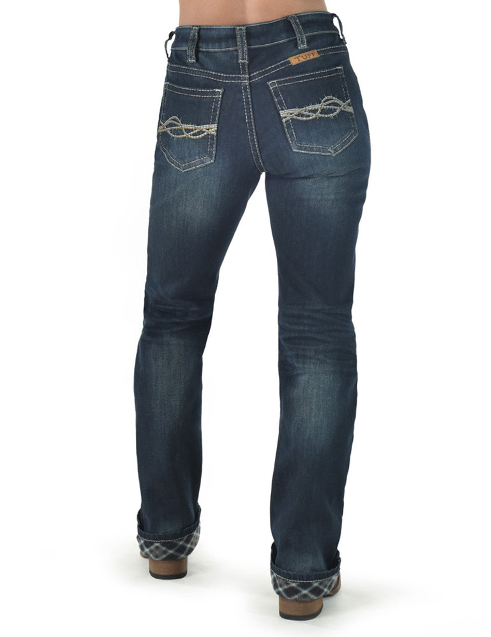 Cowgirl Tuff Jeans - DFMI Dark Flannel