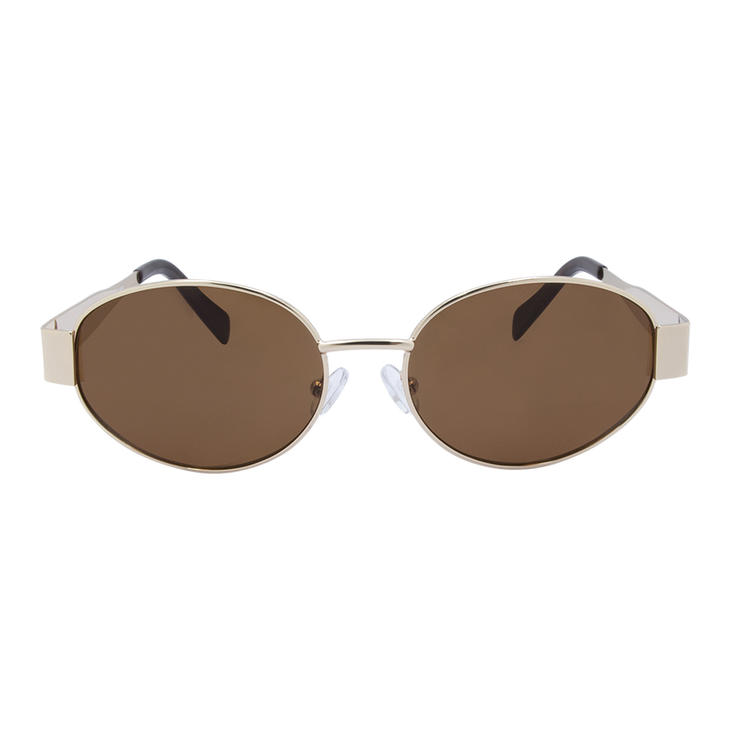 Oneday Sunglasses - Kendall (Gold/Brown)