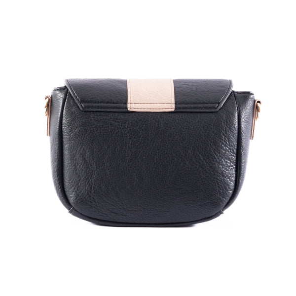 Liv & Milly - Lizzie Crossbody (Black/Taupe)