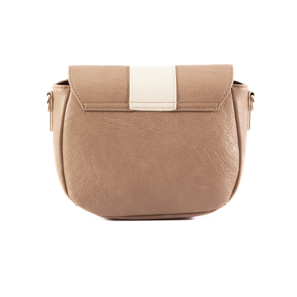 Liv & Milly - Lizzie Crossbody (Caramel/Chalk)