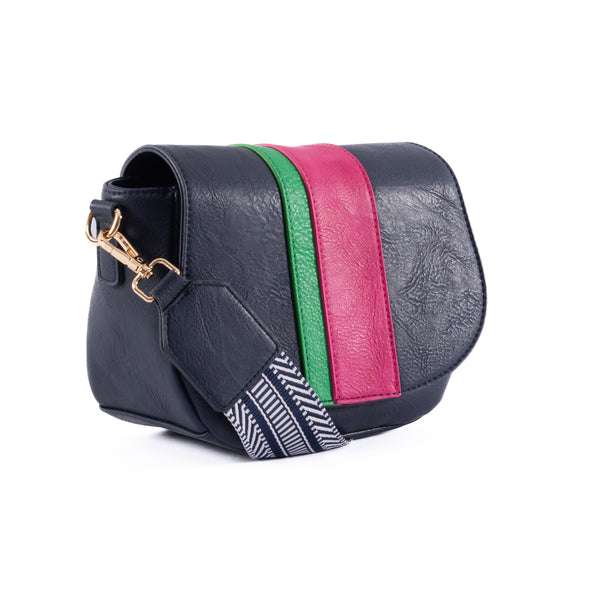 Liv & Milly - Lizzie Crossbody (Navy/Green/Pink)