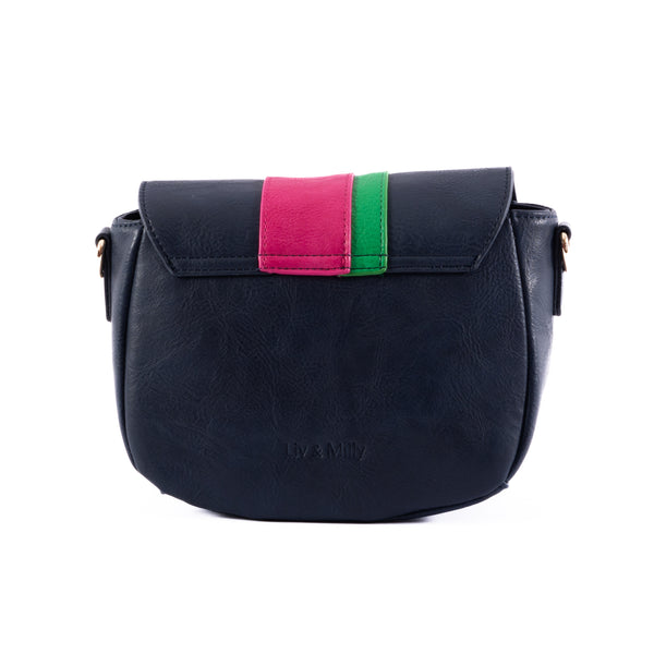 Liv & Milly - Lizzie Crossbody (Navy/Green/Pink)