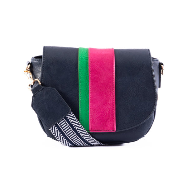 Liv & Milly - Lizzie Crossbody (Navy/Green/Pink)