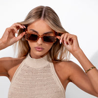 Oneday Sunglasses - Luna (Beige/Brown)