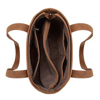 Saguaro Wide Tote & Wallet Set - Brown (MW1309G-8317WB)