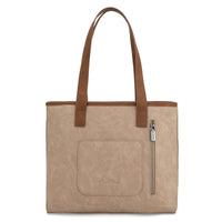 Saguaro Wide Tote & Wallet Set - Cream (MW1309G-8317WC)