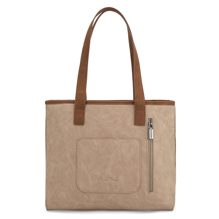 Saguaro Wide Tote & Wallet Set - Cream (MW1309G-8317WC)
