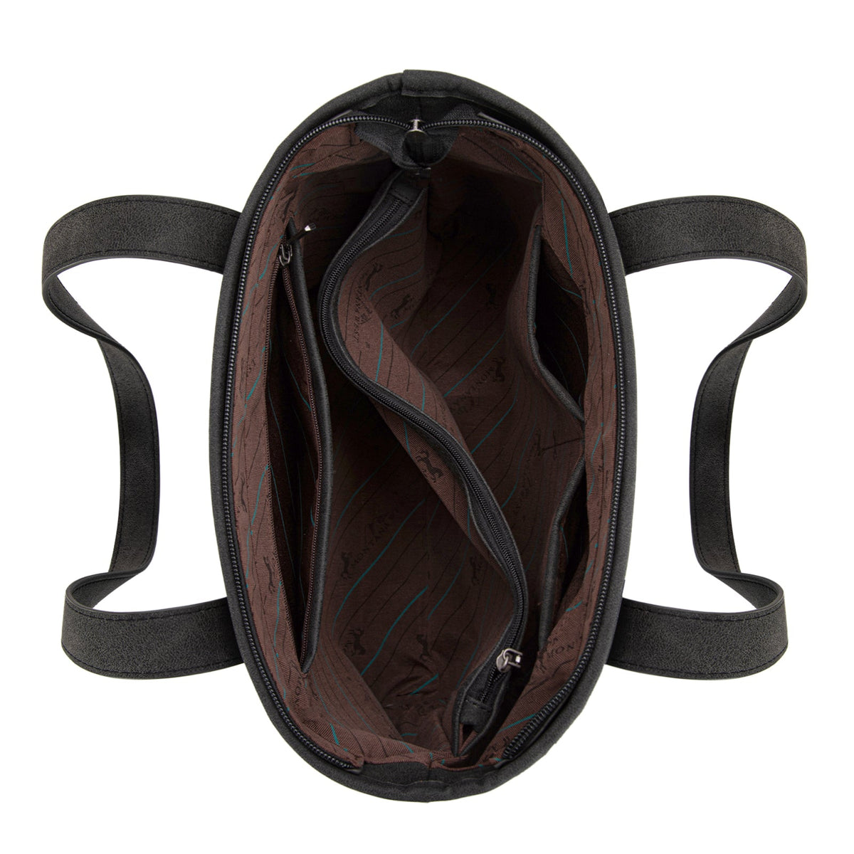 Saguaro Wide Tote & Wallet Set - Turquoise (MW1309G-8317WT)