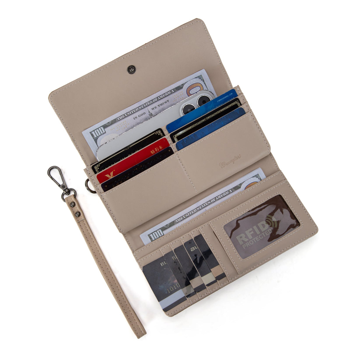 Wrangler Wallet/ Wristlet - Tan (WG218-W068TN)