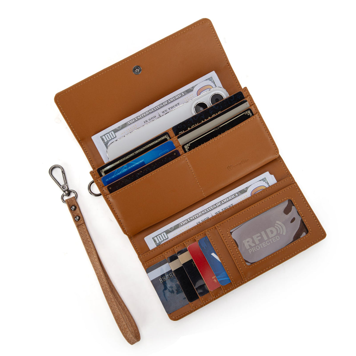 Wrangler Wallet/ Wristlet - Brown (WG218-W068BR)