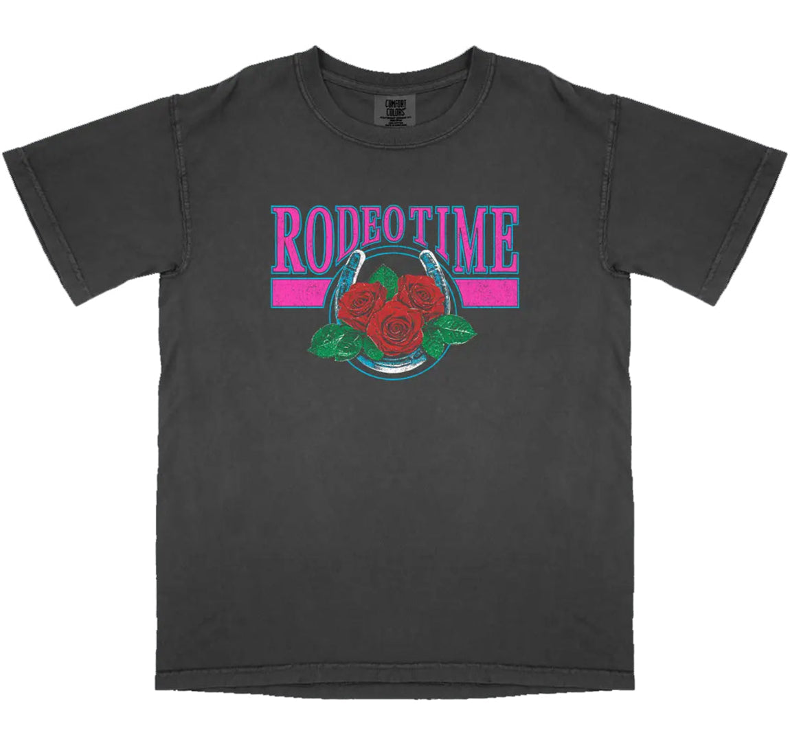 Dale Brisby Tee - Rodeo Time Rose