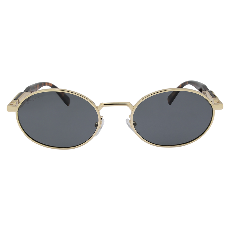 Oneday Sunglasses - Brooklyn (Gold Smoke)