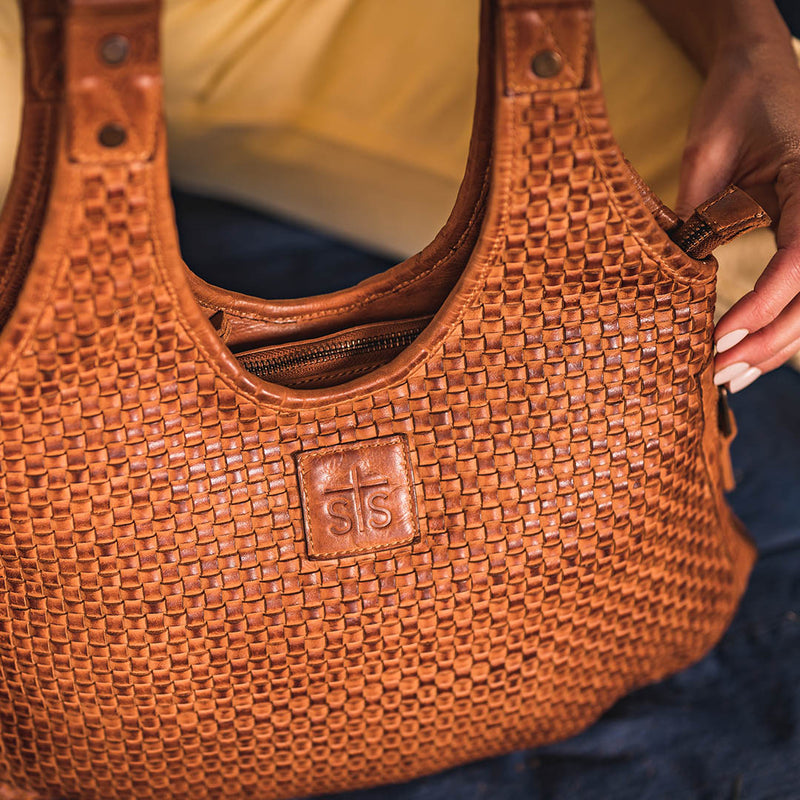 Sweetgrass Woven Shiloh Bag