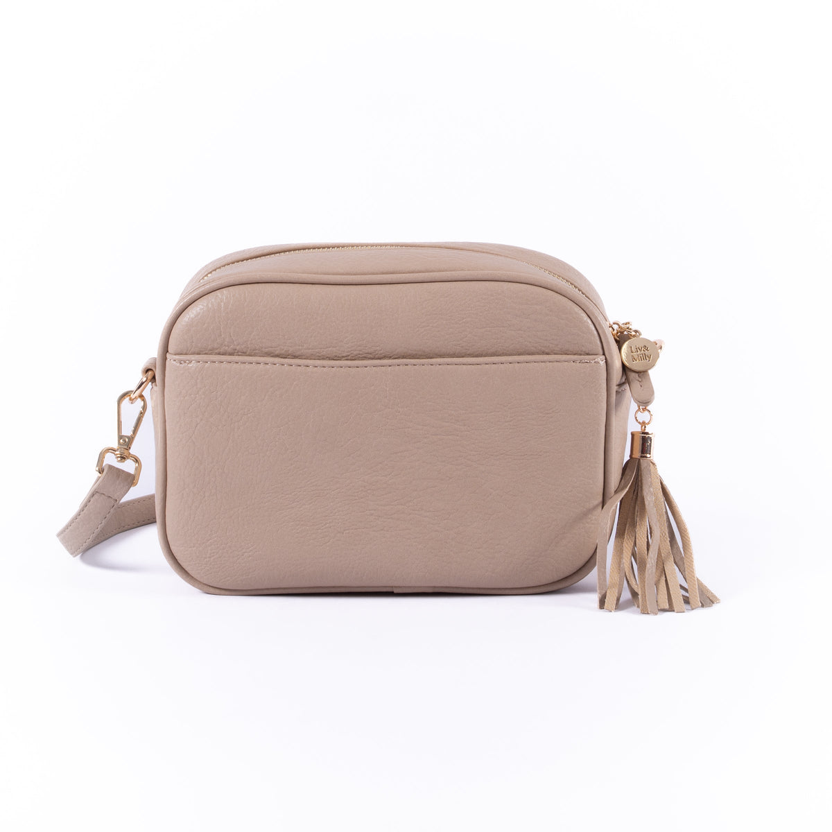 Liv & Milly - Sally Crossbody (Latte & Grey)