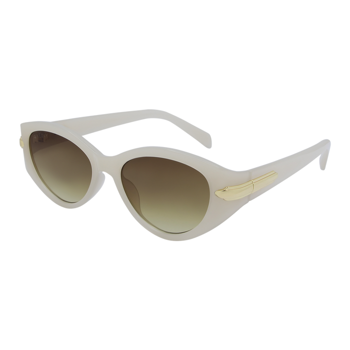 Oneday Sunglasses - Sofia (Cream/Brown)