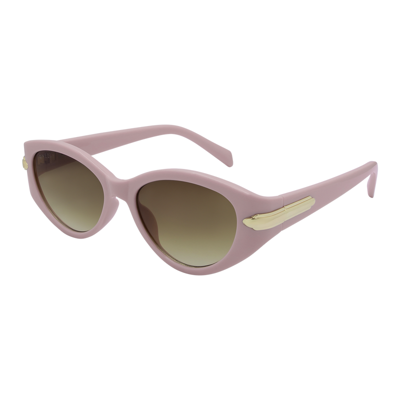 Oneday Sunglasses - Sofia (Pink/Brown)