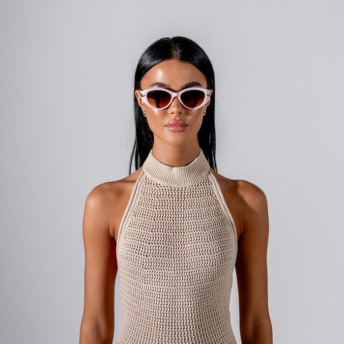 Oneday Sunglasses - Sofia (Pink/Brown)