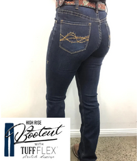 Cowgirl Tuff Jeans - Indigo Classic