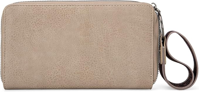 Wrangler Wallet/ Wristlet - Embroidered (Tan)