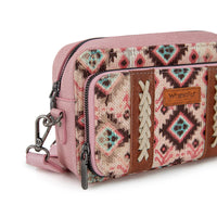 Wrangler Southwestern Crossbody - Dark Pink (WG130-3003DPK)