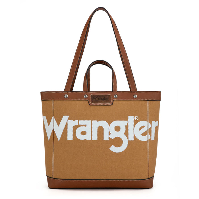 Wrangler Canvas Tote - Brown (WG142-2002BR)