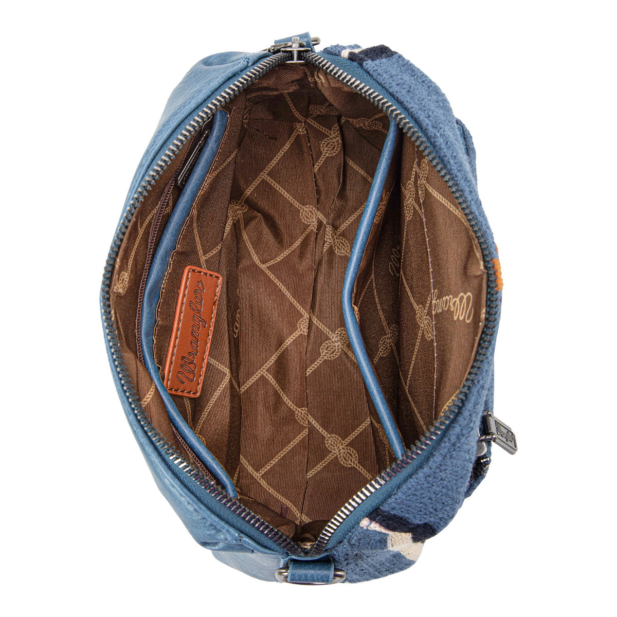 Wrangler Aztec Knitted Crossbody - Jean (WG174-1832JN)