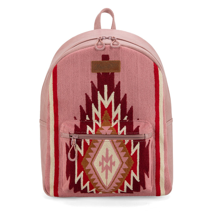 Wrangler Aztec Knitted Backpack - Pink (WG174-9115PK)