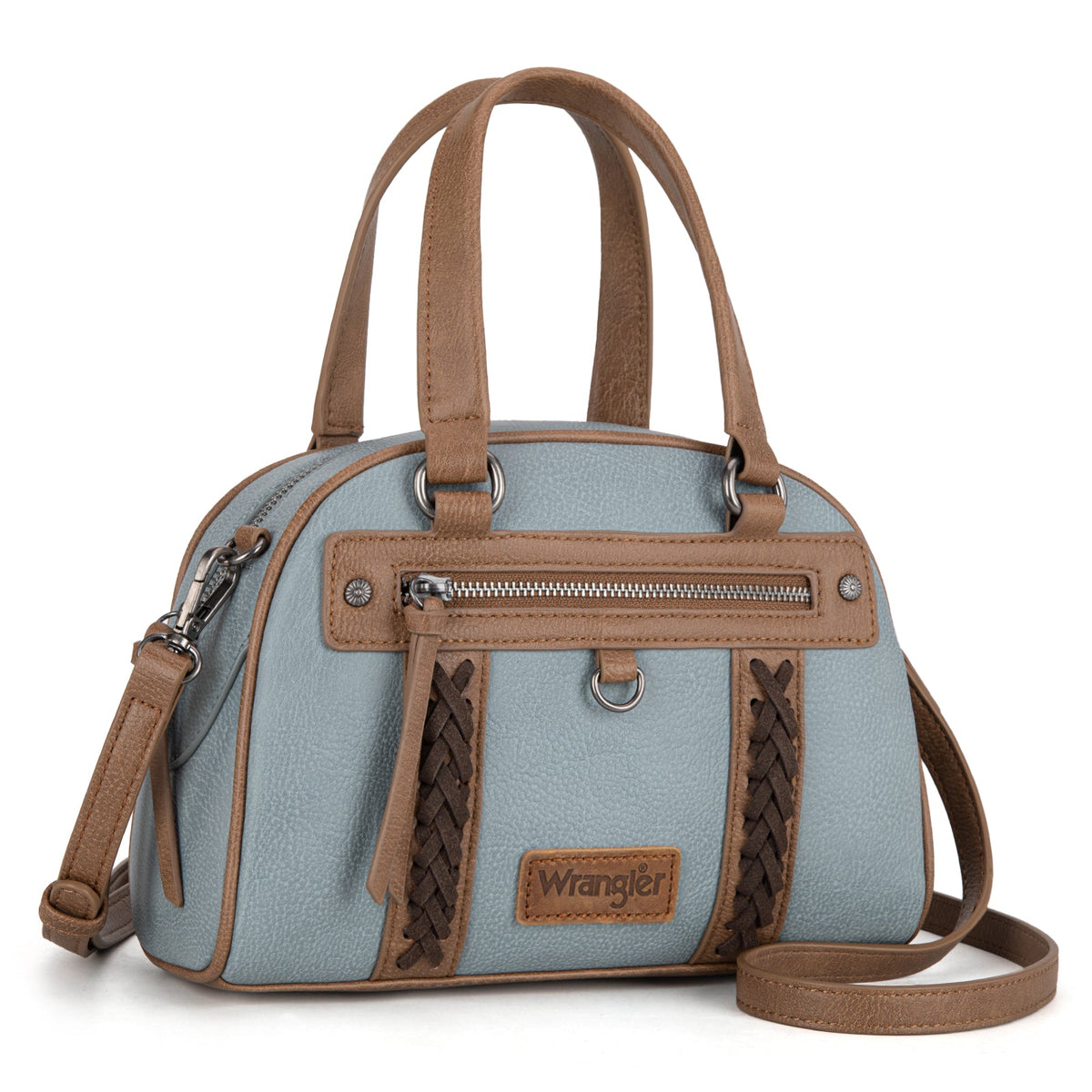 Wrangler Whipstitch Satchel Handbag - Jean (WG185-5112JN)