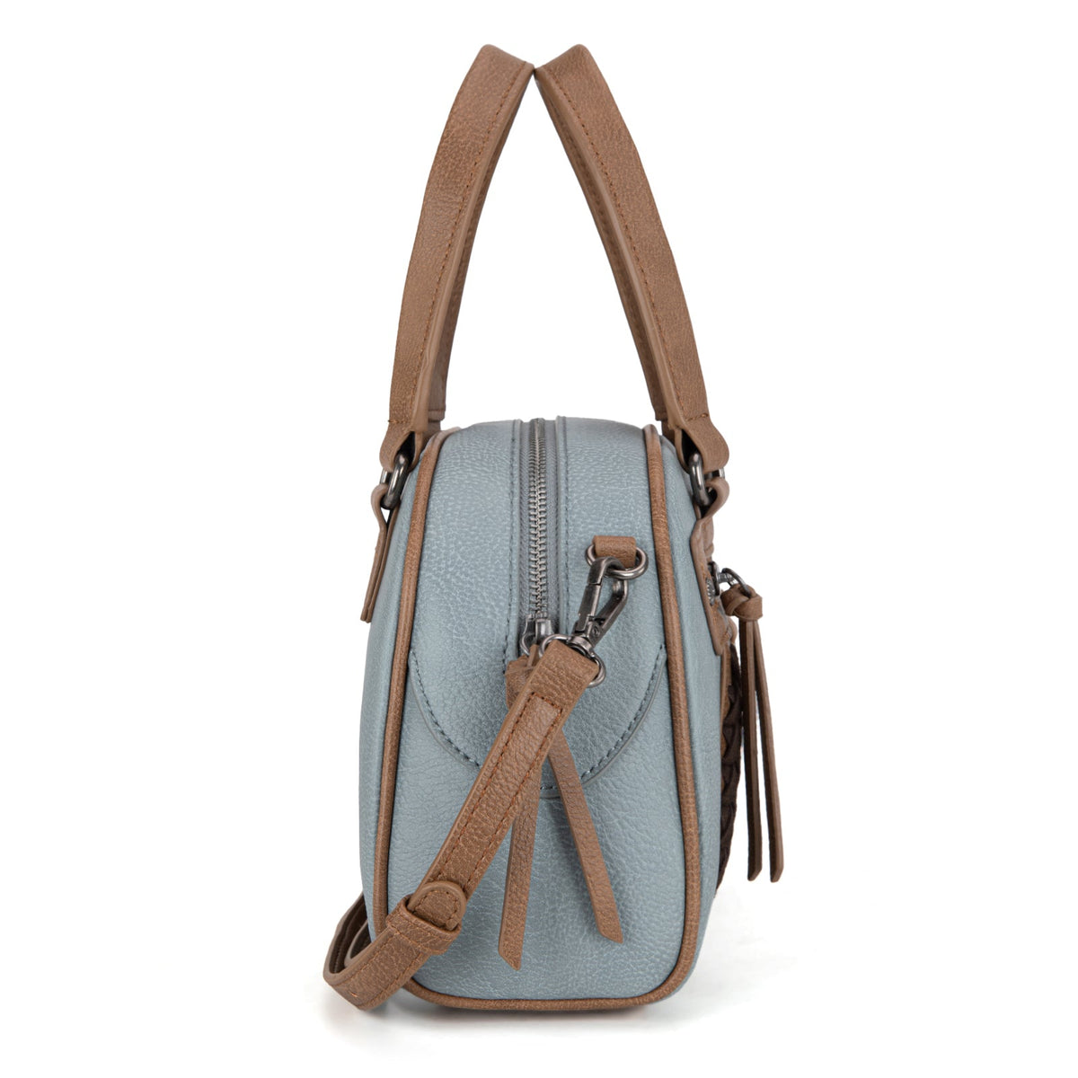 Wrangler Whipstitch Satchel Handbag - Jean (WG185-5112JN)