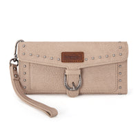 Wrangler Wallet/ Wristlet With Detachable Card Holder - Khaki (WG195-W055KH)