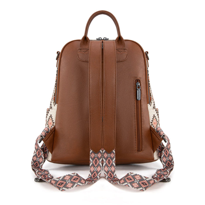 Wrangler Aztec Backpack - Brown (WG213-9110BR)