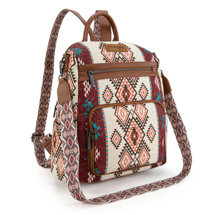 Wrangler Aztec Backpack - Brown (WG213-9110BR)