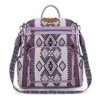 Wrangler Aztec Backpack - Purple (WG213-9110PP)