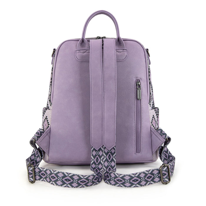 Wrangler Aztec Backpack - Purple (WG213-9110PP)