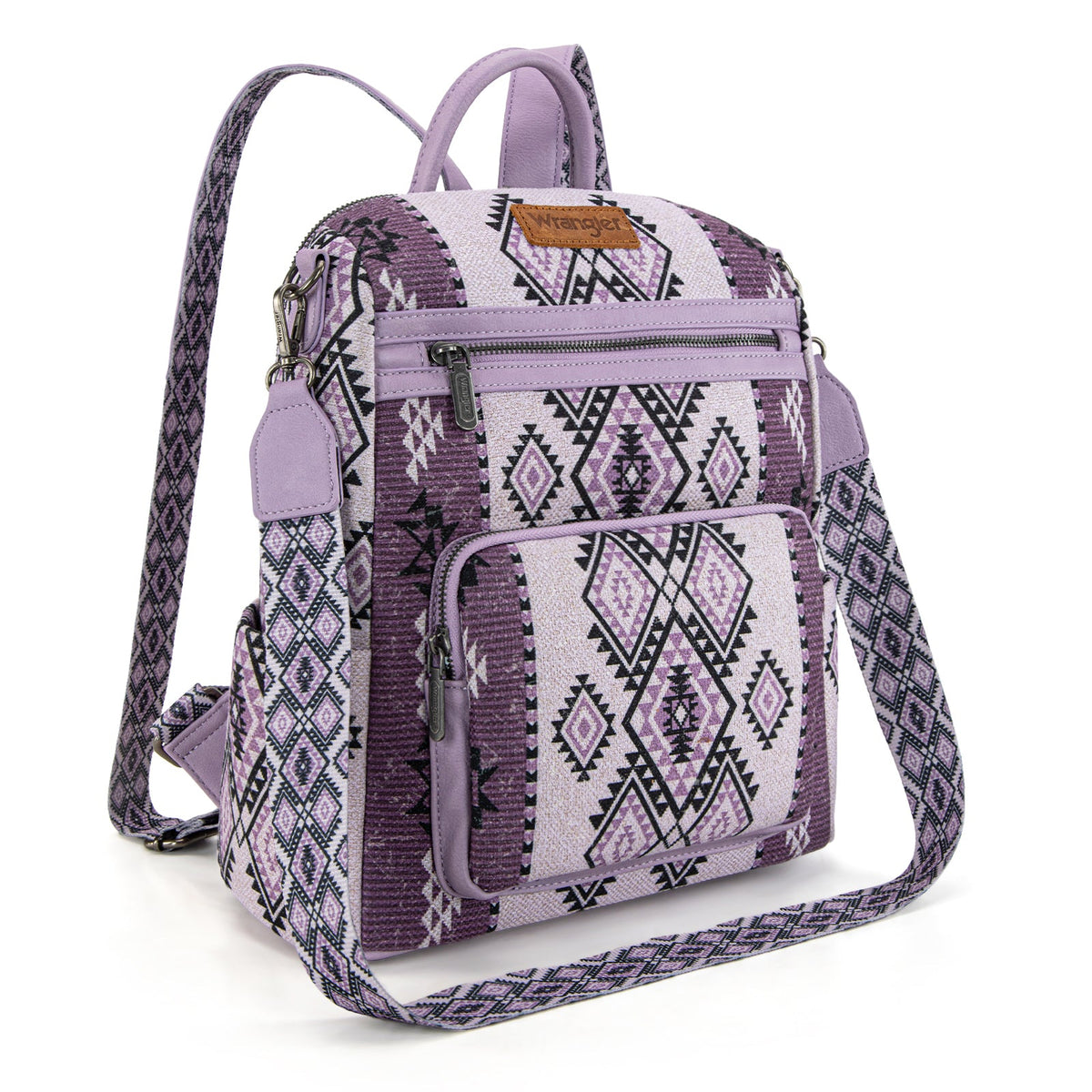 Wrangler Aztec Backpack - Purple (WG213-9110PP)
