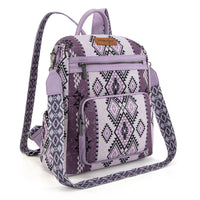 Wrangler Aztec Backpack - Purple (WG213-9110PP)
