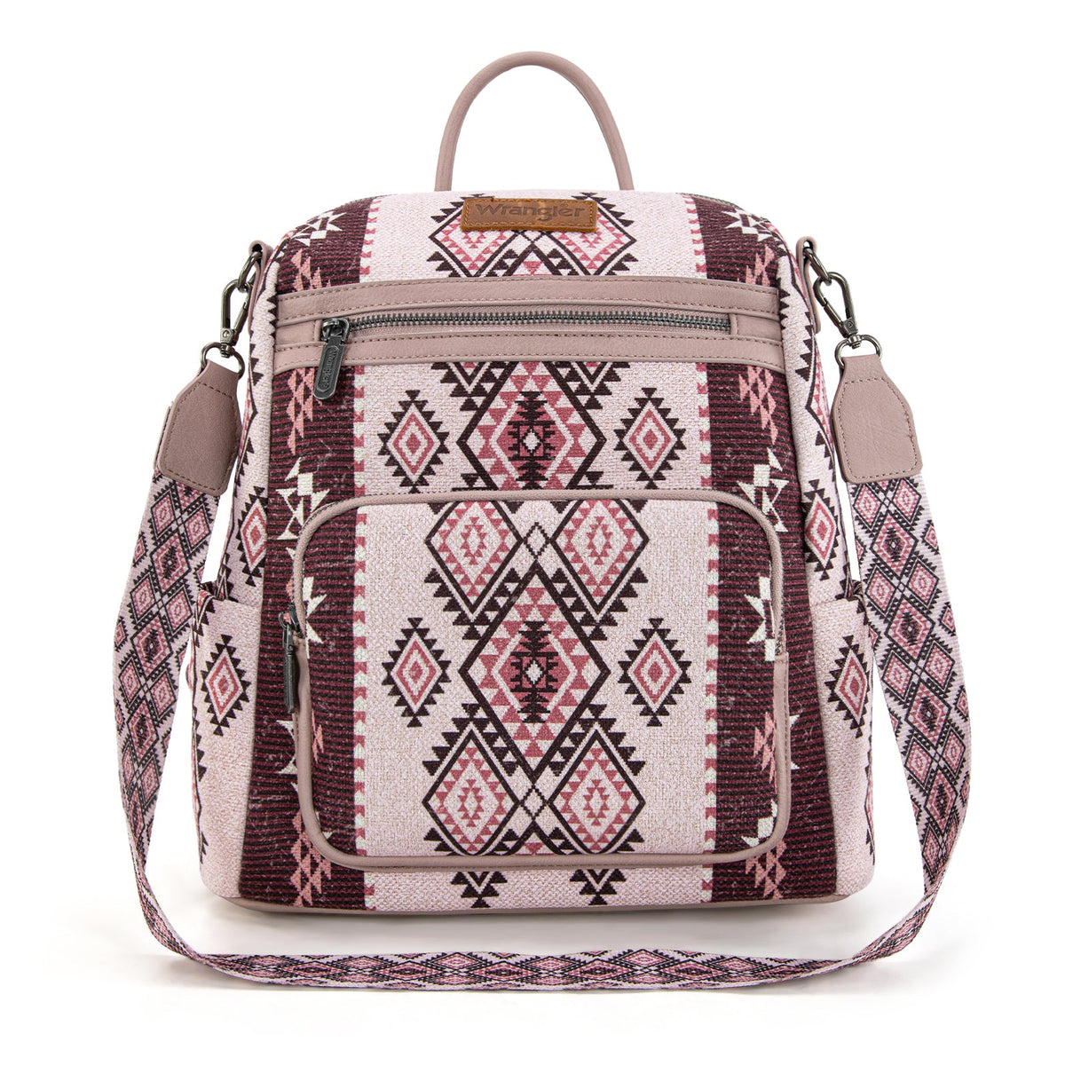 Wrangler Aztec Backpack - Pink (WG213-9110PK)