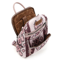 Wrangler Aztec Backpack - Pink (WG213-9110PK)