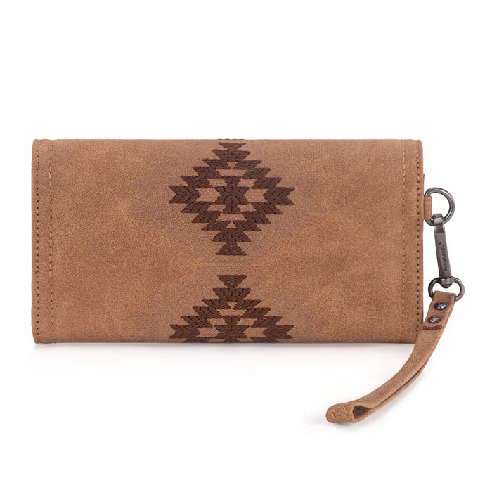 Wrangler Wallet/ Wristlet - Brown (WG218-W068BR)