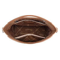 Wrangler Top Handle Aztec Embroidered Crossbody - Beige (WG220-9360BG)