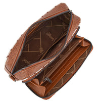Wrangler Aztec Crossbody - Brown Stripe