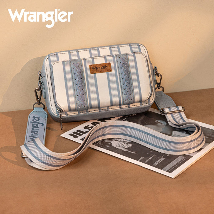 Wrangler Aztec Crossbody - Jean Stripe