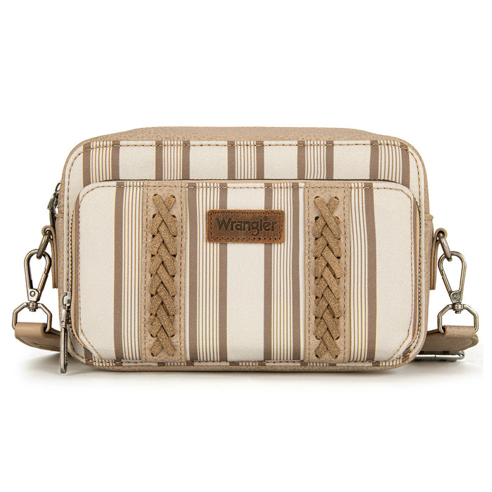 Wrangler Aztec Crossbody - Khaki Stripe