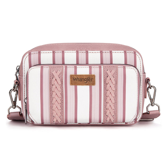 Wrangler Aztec Crossbody - Pink Stripe